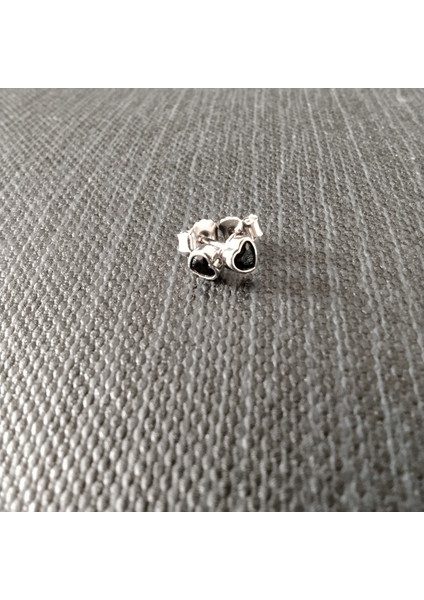 925 Ayar Gümüş Zirkon Taşlı Kalp Model Kadı/genç/çocuk Model Küpe- Renk Seçenekli modelleri