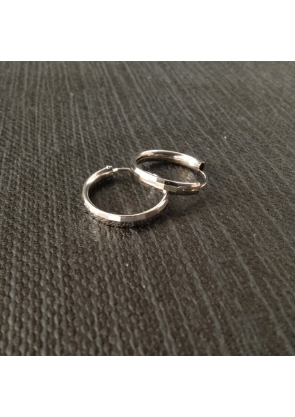 925 Ayar Gümüş Halka Model Kadın ve Genç Küpesi- Ölçüm Seçenekli modelleri