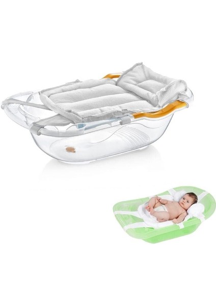 Babyjem Köpüklü Bebek Banyo Küvet Filesi 164 Beyaz