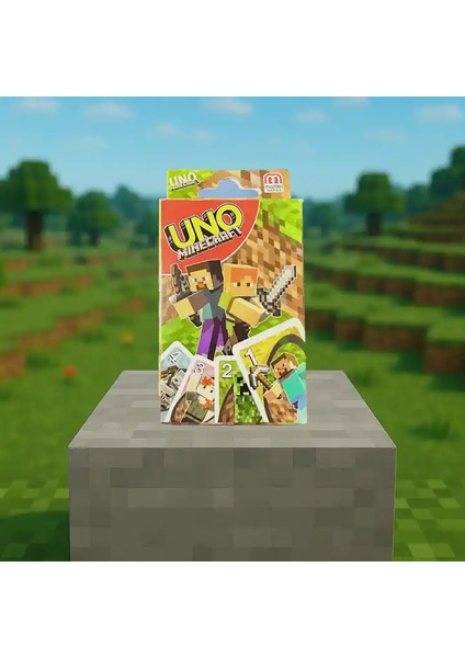 Minecraft Uno Mini Oyun Kartı
