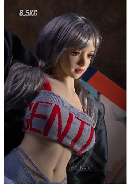 Realistik Kadın Vücudu Manken Iskelet Sistemli Titreşimli Sesli Şarjlı Mastürbatör Üç Işlev 6.5 kg