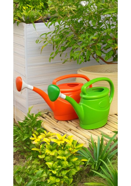 Çiçek Bitki Bahçe Sulama Kabı Sulama Bidonu 5lt (2 Adet)