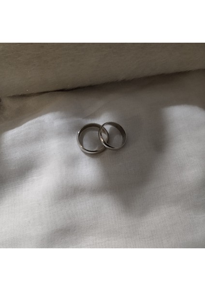 925 Ayar Gümüş Erkek ve Kadın Düz Alyans Yüzük / 09-19 Ölcü Aralığı modelleri