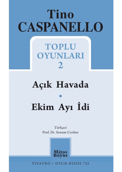 Tino Caspanello Toplu Oyunları 2 - Açık Havada Ekim Ayı Idi