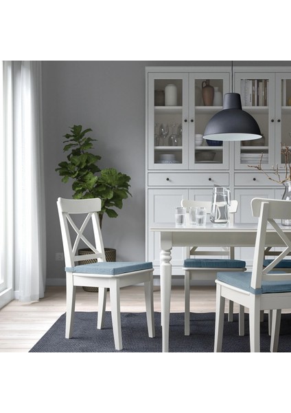 Justına Sandalye Minderi Gri Mavi 42 / 35 x 40 x 4 cm fiyatları
