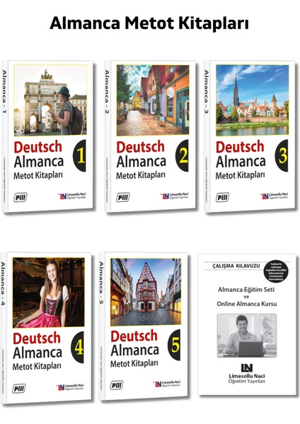 Almanca Eğitim Seti Kelime Öğrenme Sınav Hazırlık Kitap Aile Birleşimi Yds Goethe Testdaf Telc Dsh 3000 Kelime