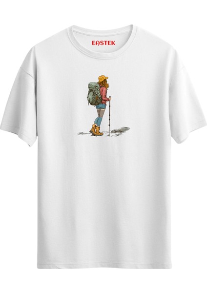 Hiker Women Hiking Doğa Yürüyüşü T-Shirt, Erkek Tişört, Kadın Tişört, Unisex T-Shirt