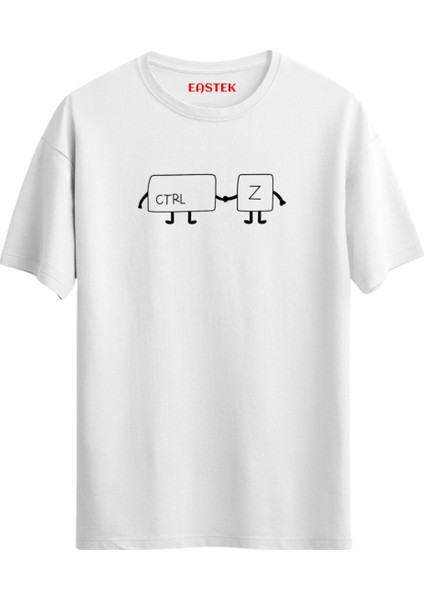 Ctrl+Z T-Shirt, Erkek Tişört, Kadın Tişört, Unisex T-Shirt