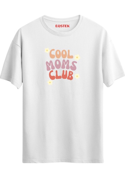 Cool Moms Club T-Shirt, Erkek Tişört, Kadın Tişört, Unisex T-Shirt