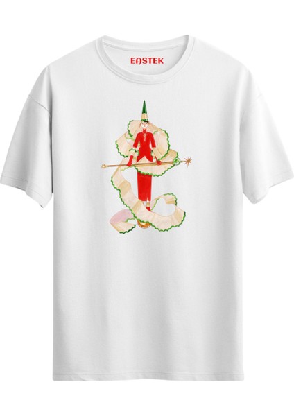 Mistik Kalem Karakter Baskılı T-Shirt, Erkek Tişört, Kadın Tişört, Unisex T-Shirt