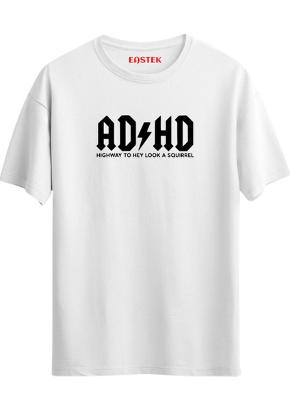 Adhd Tasarım T-Shirt, Erkek Tişört, Kadın Tişört, Unisex T-Shirt