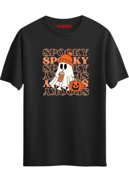 Tatlı Cadılar Bayramı Hayaleti T-Shirt, Erkek Tişört, Kadın Tişört, Unisex T-Shirt
