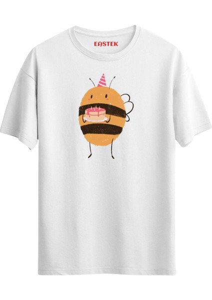 Tatlı Arı Tasarım T-Shirt, Erkek Tişört, Kadın Tişört, Unisex T-Shirt