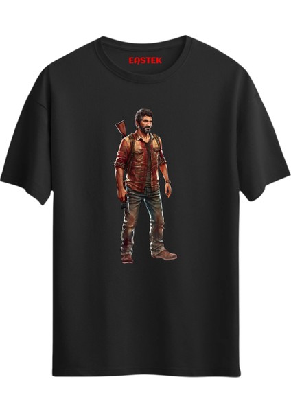 The Last Of Us Man Baskılı Tasarım T-Shirt