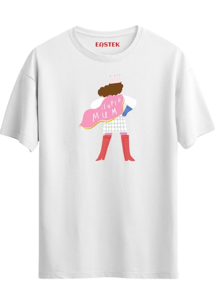 Super Mum Tasarım T-Shirt, Erkek Tişört, Kadın Tişört, Unisex T-Shirt
