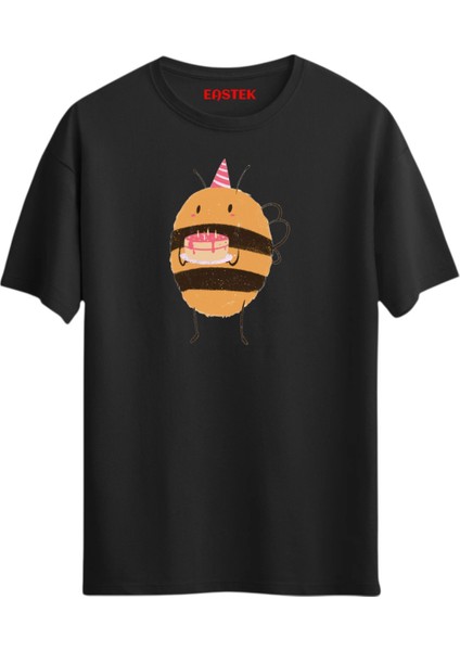 Tatlı Arı Tasarım T-Shirt, Erkek Tişört, Kadın Tişört, Unisex T-Shirt