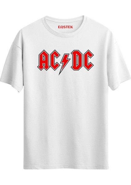 Ac&dc Unisex Baskılı Tasarım T-Shirt