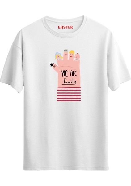 We Are Family Tasarım T-Shirt, Erkek Tişört, Kadın Tişört, Unisex T-Shirt