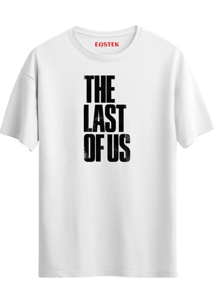 The Last Of Us Dikey Unisex Baskılı Tasarım T-Shirt