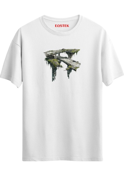 Mystic Bridge Baskılı T-Shirt