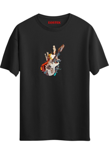Rhythm Splash Baskılı T-Shirt