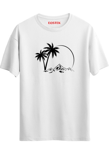 Unisex Baskılı T-Shirt "summer Life"