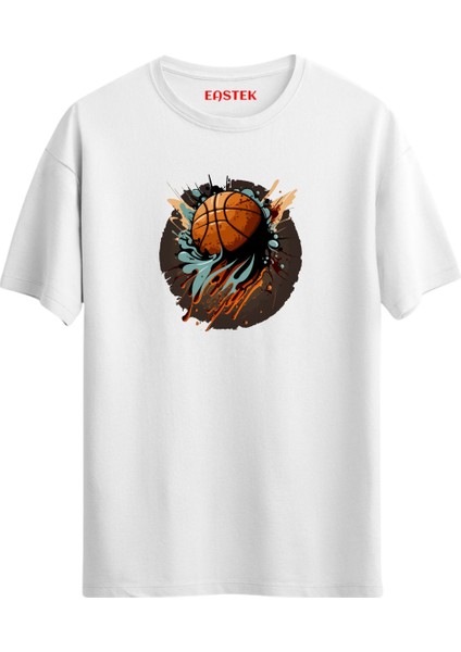 Basketball Fusion Baskılı T-Shirt