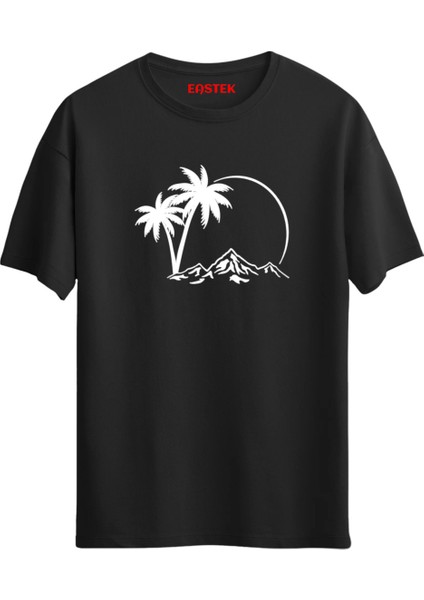 Unisex Baskılı T-Shirt "summer Life"