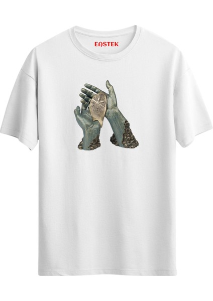 Unholdable Time Premium Siyah Baskılı Tasarım Tshirt