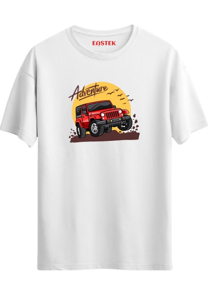 Adventure Off Road Tasarım T-Shirt