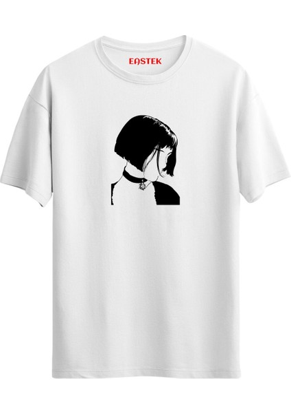 Leon Mathilda Baskılı Unisex Regular T-Shirt