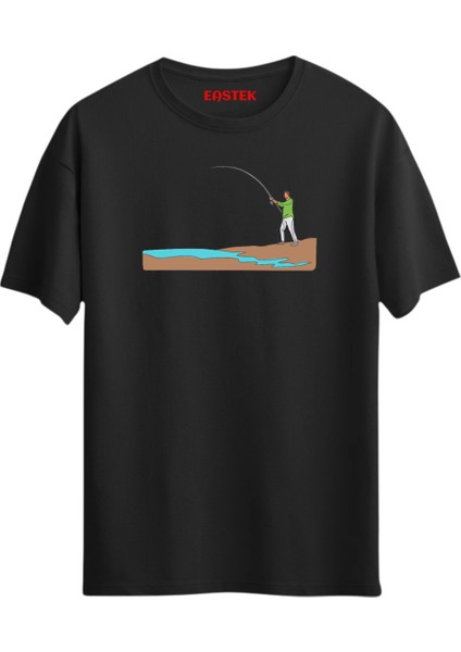 The Fisherman’s Tale Baskılı T-Shirt