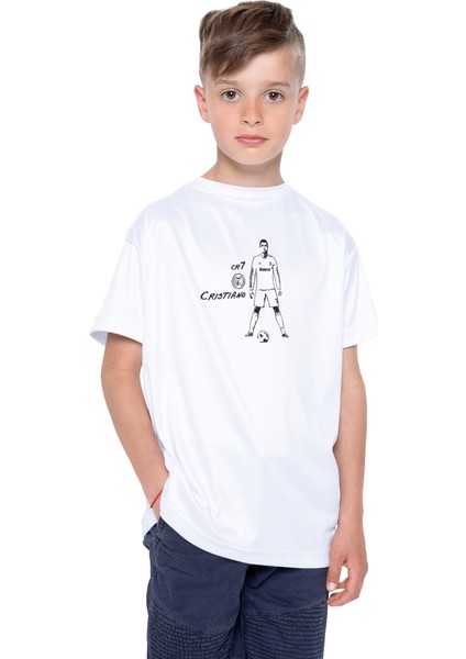 Baskılı Özel Unisex Çocuk T-Shirt