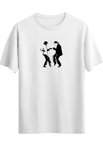 Dance Baskılı Unisex Regular T-Shirt