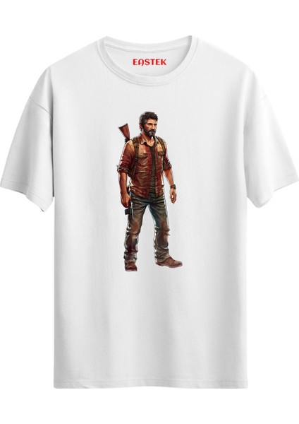 The Last Of Us Man Baskılı Tasarım T-Shirt