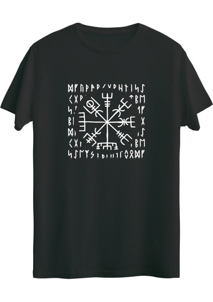Regular T-Shirt "viking Pusulası"