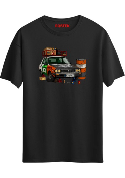 R12 Unisex Baskılı Yazılı T-Shirt