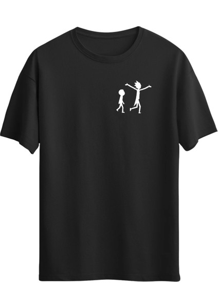 Rick And Morty Baskılı Unisex Regular Kısa Kol T-Shirt