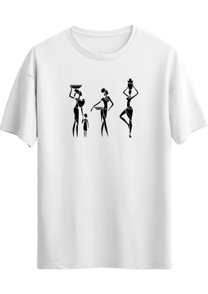 Cultural Woman Baskılı Unisex Regular T-Shirt