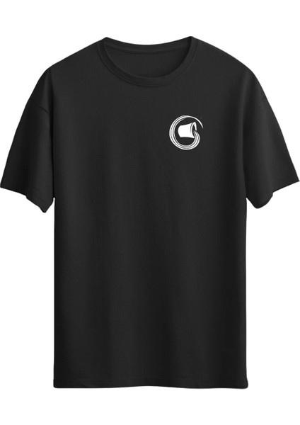 Kova Burç Baskılı Unisex Regular T-Shirt