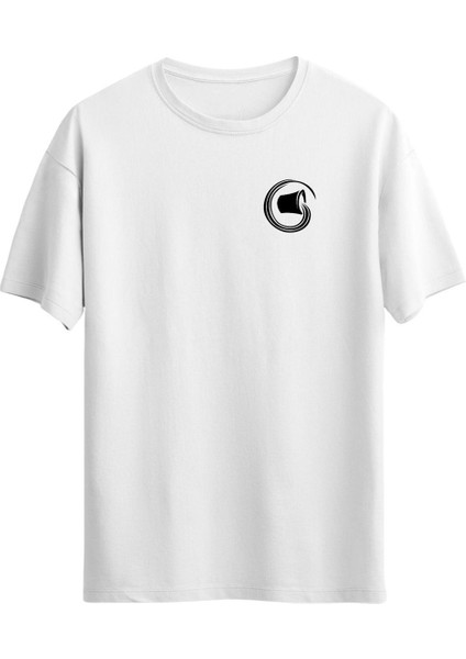 Kova Burç Baskılı Unisex Regular T-Shirt