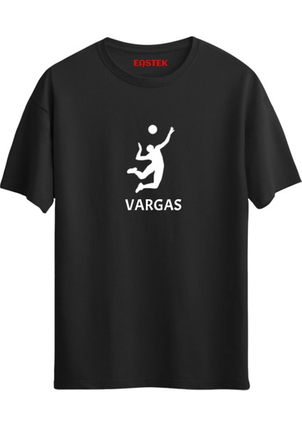 Vargas Voleybol Baskılı Unisex Regular T-Shirt