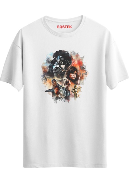 Darth Vader Baskılı Tasarım T-Shirt