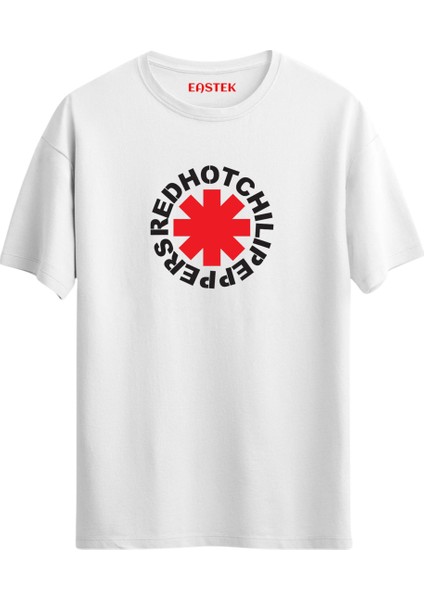 Red Hot Chili Peppers Unisex Baskılı Tasarım T-Shirt