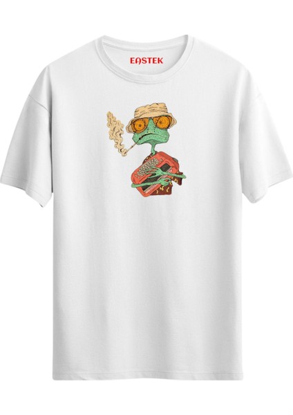 Kertenkele T-Shirt, Erkek Tişört, Kadın Tişört, Unisex T-Shirt