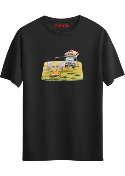 Open Road Tee Baskılı T-Shirt
