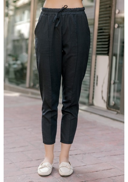 Keten Günlük İkili Takım Elbise Pantolon Gömlek