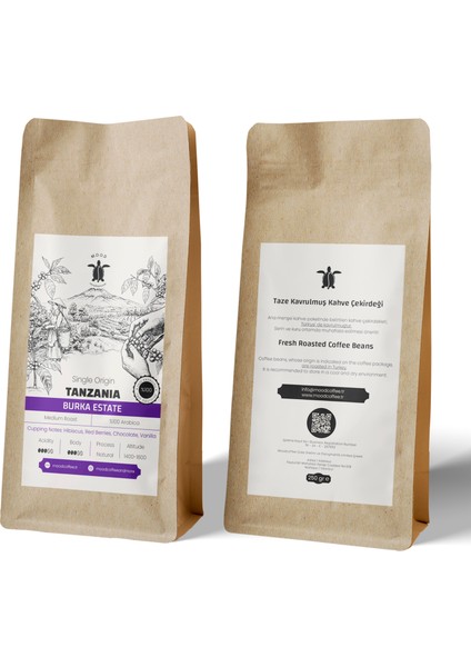 Tanzania Burka Estate - 250 gr modelleri