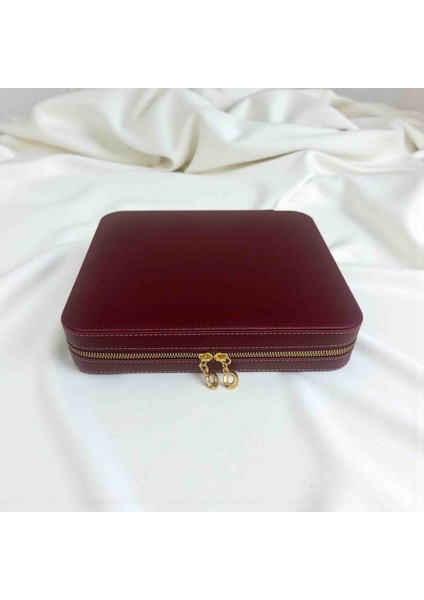 Büyük Boy Takı Kutusu 27X24 | Zarif ve Çok Bölmeli Mücevher Organizeri fiyatları