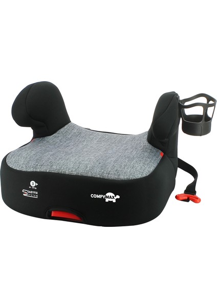 Comfymax Silvertech Isofixli Yükseltici 15-36KG Oto Koltuğu + Cup Holder